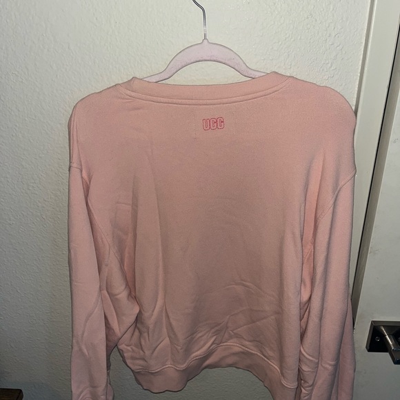UGG Ballon Sleeve Crewneck Light Pink - Picture 4 of 5